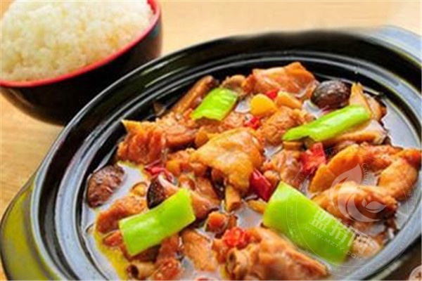 百草香黄焖鸡米饭
